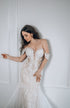 Bridal gown, Mermaid wedding dress